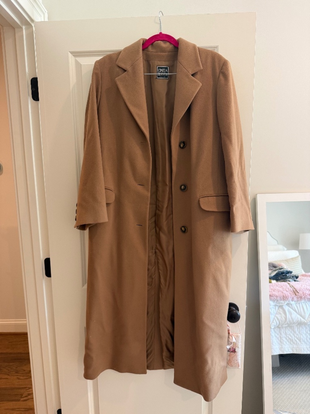 Tan Wool Winter Coat
